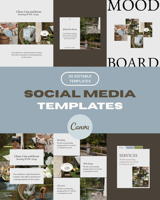 Editorial Canva Social Media Templates