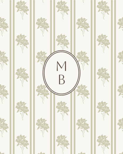 Magnolia Blooms - Semi Custom Brand Kit