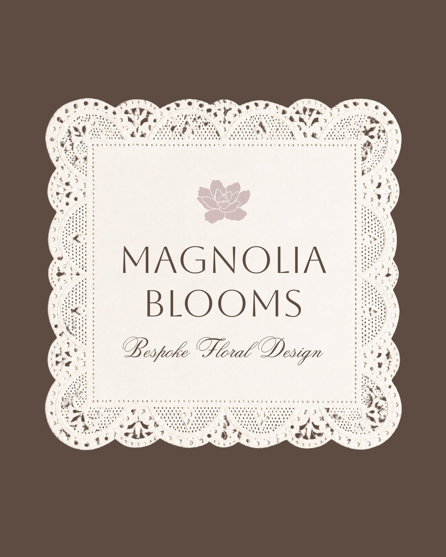 Magnolia Blooms - Semi Custom Brand Kit