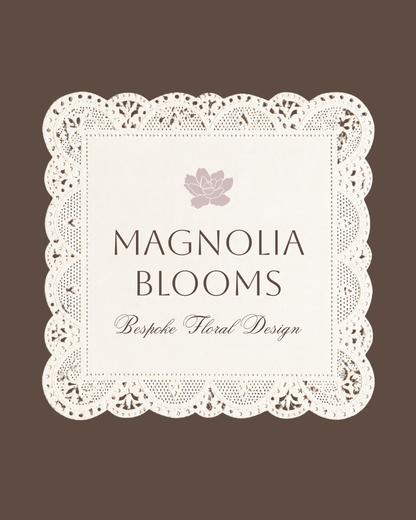 Magnolia Blooms - Semi Custom Brand Kit