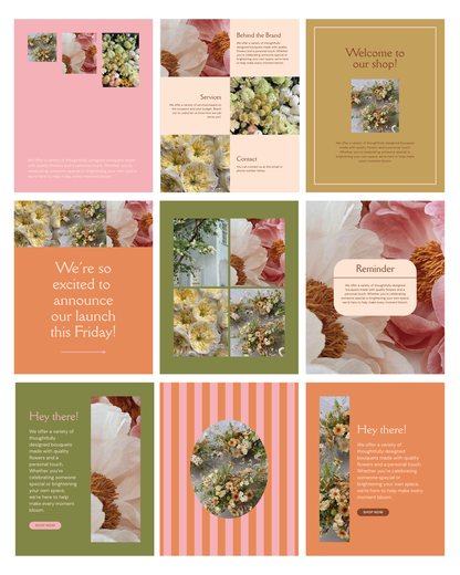 Bright & Bold Canva Social Media Templates