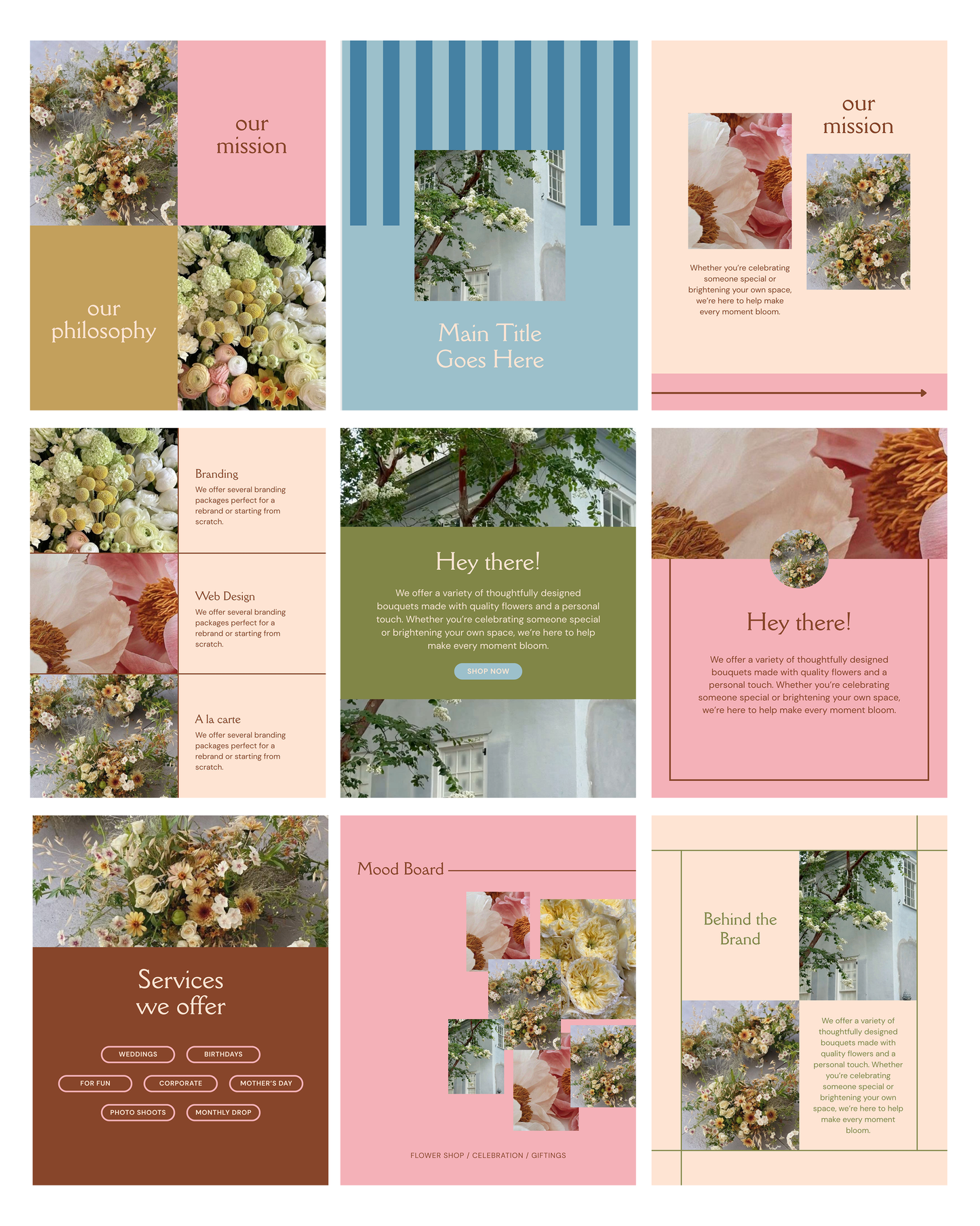 Bright & Bold Canva Social Media Templates